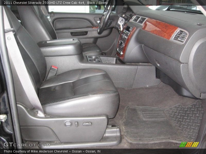 Black / Ebony 2011 Chevrolet Silverado 2500HD LTZ Crew Cab 4x4