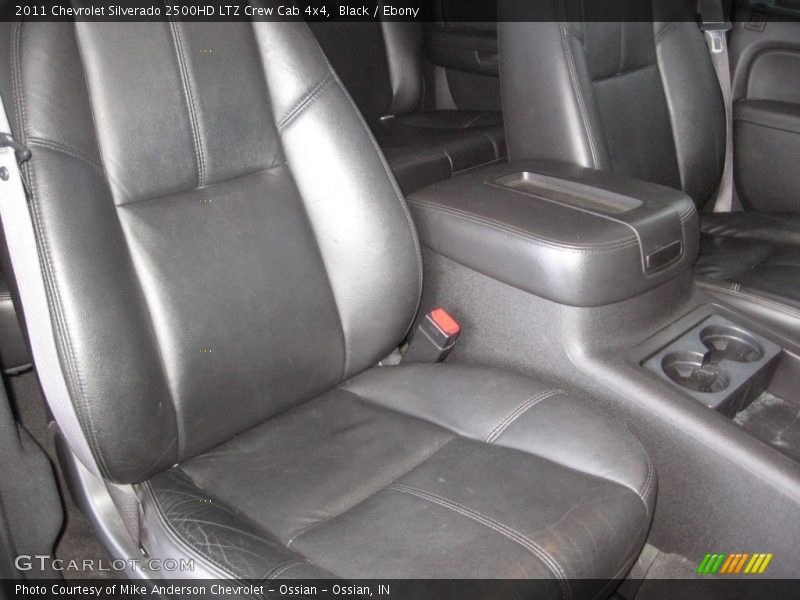 Black / Ebony 2011 Chevrolet Silverado 2500HD LTZ Crew Cab 4x4
