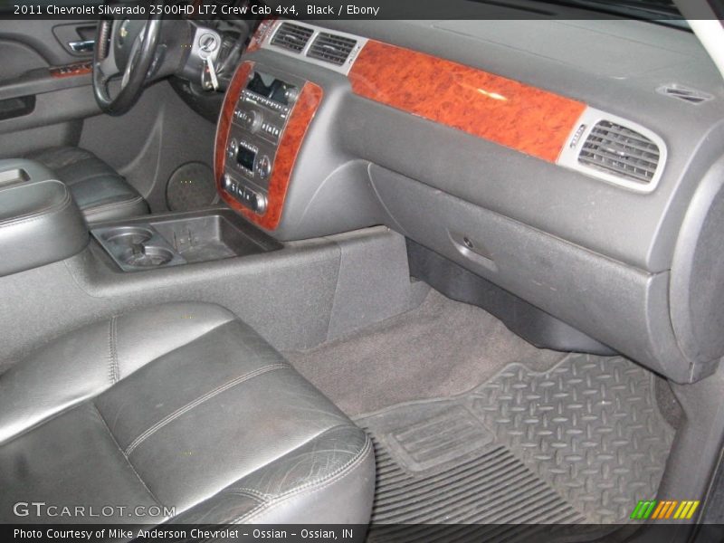 Black / Ebony 2011 Chevrolet Silverado 2500HD LTZ Crew Cab 4x4