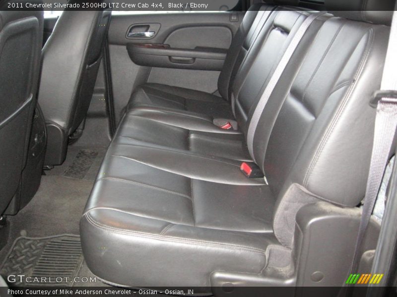 Black / Ebony 2011 Chevrolet Silverado 2500HD LTZ Crew Cab 4x4