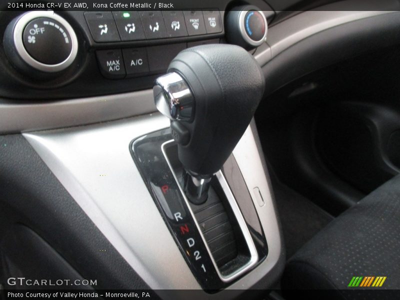 Kona Coffee Metallic / Black 2014 Honda CR-V EX AWD