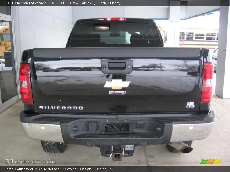 Black / Ebony 2011 Chevrolet Silverado 2500HD LTZ Crew Cab 4x4