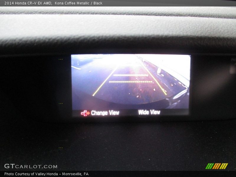 Kona Coffee Metallic / Black 2014 Honda CR-V EX AWD