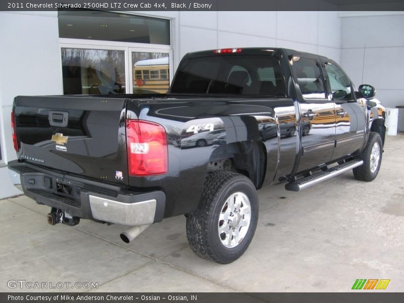 Black / Ebony 2011 Chevrolet Silverado 2500HD LTZ Crew Cab 4x4