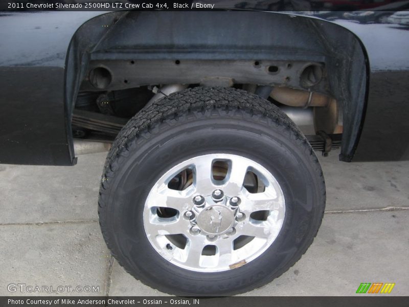 Black / Ebony 2011 Chevrolet Silverado 2500HD LTZ Crew Cab 4x4