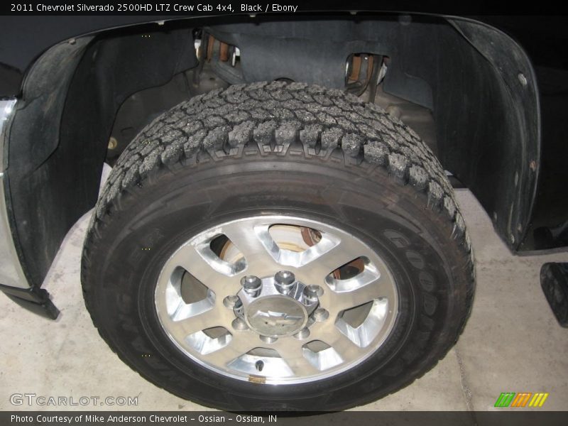 Black / Ebony 2011 Chevrolet Silverado 2500HD LTZ Crew Cab 4x4