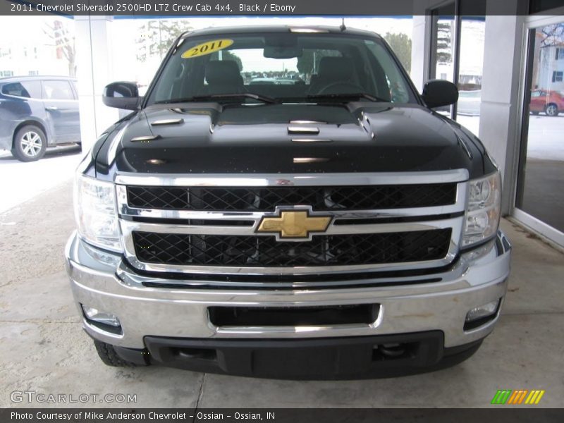 Black / Ebony 2011 Chevrolet Silverado 2500HD LTZ Crew Cab 4x4