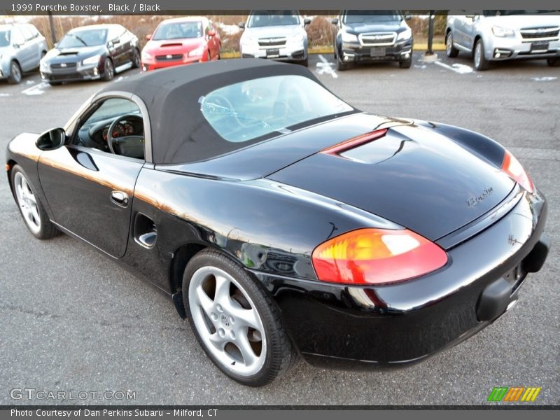 Black / Black 1999 Porsche Boxster