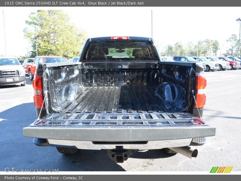 Onyx Black / Jet Black/Dark Ash 2015 GMC Sierra 2500HD SLT Crew Cab 4x4