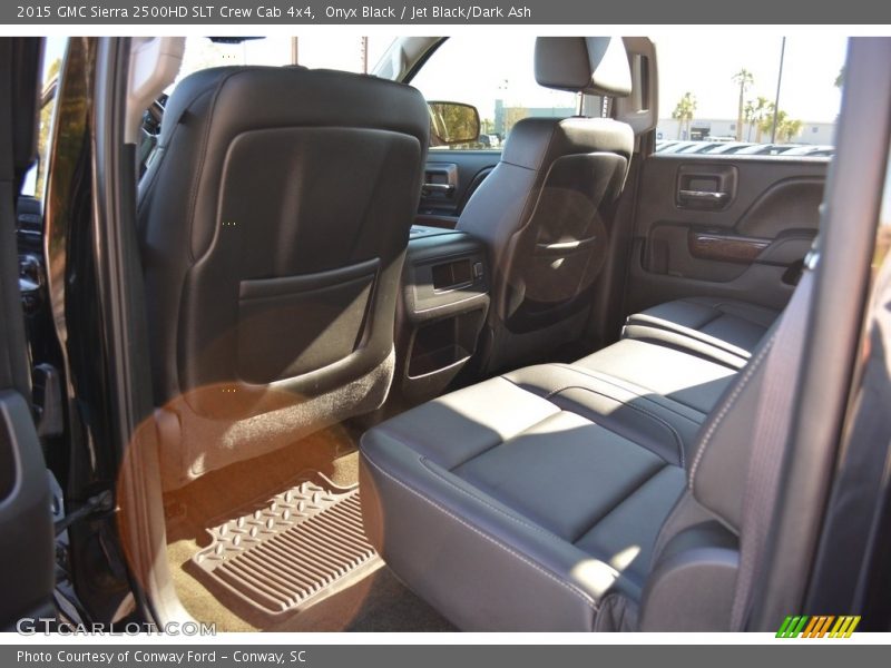 Onyx Black / Jet Black/Dark Ash 2015 GMC Sierra 2500HD SLT Crew Cab 4x4