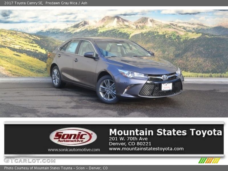 Predawn Gray Mica / Ash 2017 Toyota Camry SE