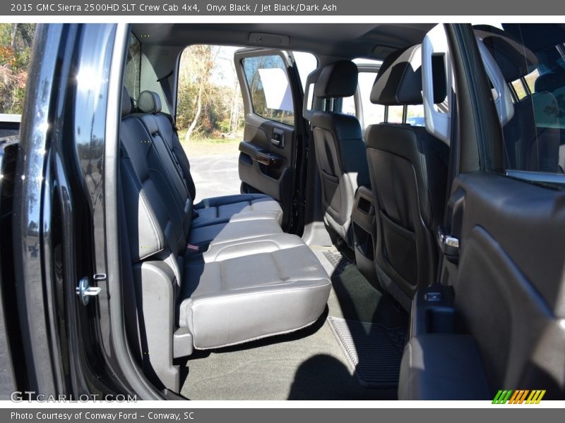 Onyx Black / Jet Black/Dark Ash 2015 GMC Sierra 2500HD SLT Crew Cab 4x4