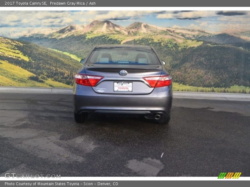 Predawn Gray Mica / Ash 2017 Toyota Camry SE