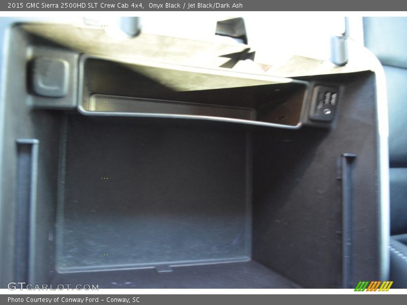 Onyx Black / Jet Black/Dark Ash 2015 GMC Sierra 2500HD SLT Crew Cab 4x4