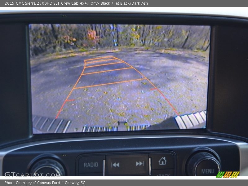 Onyx Black / Jet Black/Dark Ash 2015 GMC Sierra 2500HD SLT Crew Cab 4x4