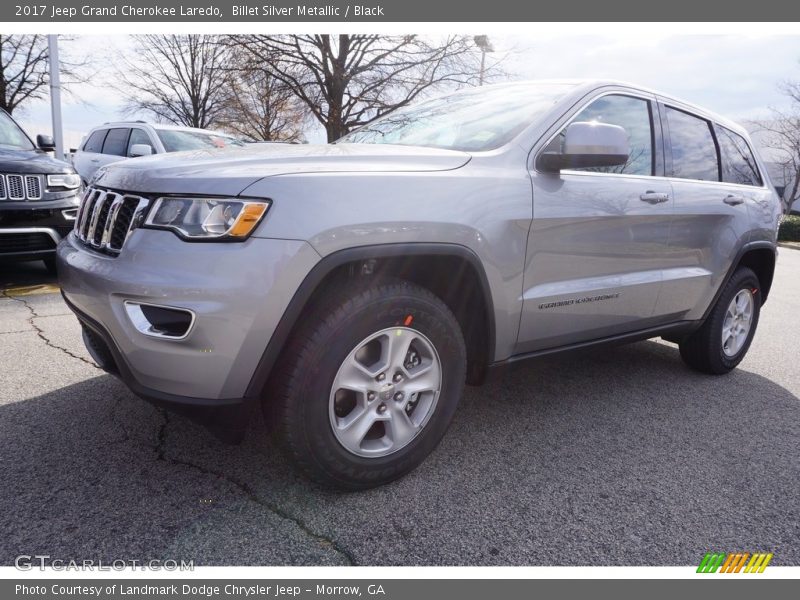 Billet Silver Metallic / Black 2017 Jeep Grand Cherokee Laredo