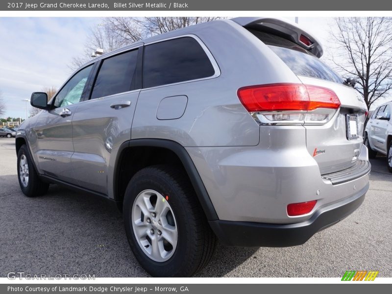 Billet Silver Metallic / Black 2017 Jeep Grand Cherokee Laredo