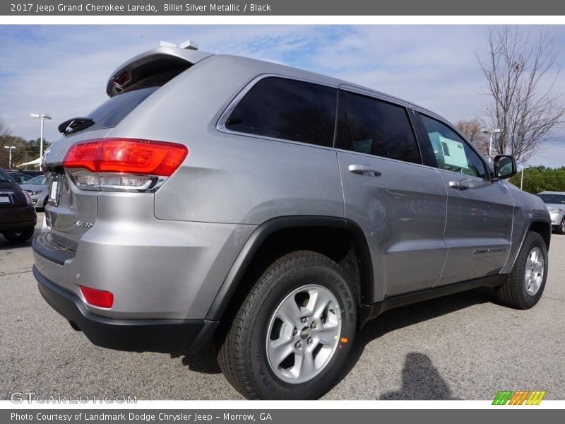 Billet Silver Metallic / Black 2017 Jeep Grand Cherokee Laredo