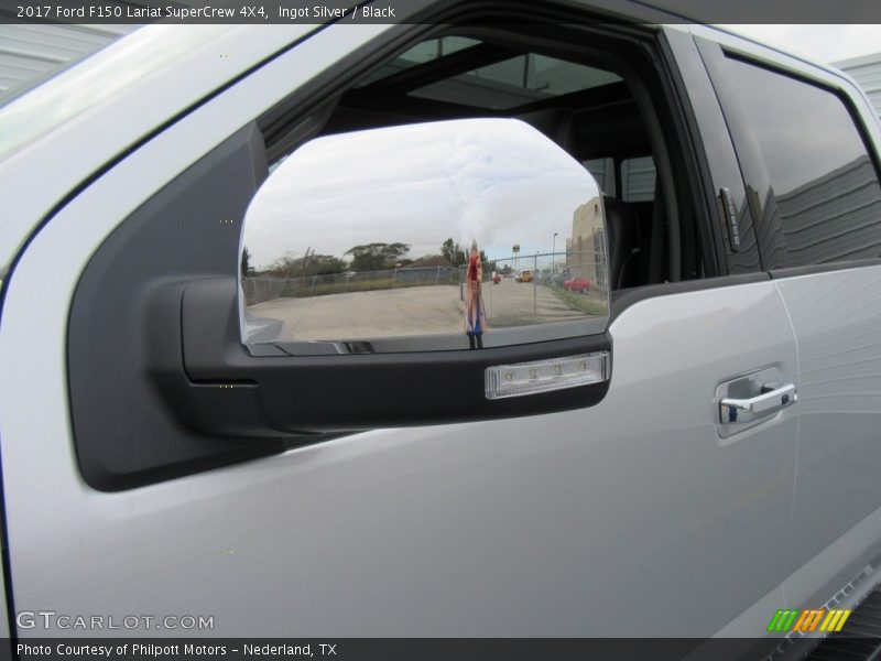 Ingot Silver / Black 2017 Ford F150 Lariat SuperCrew 4X4