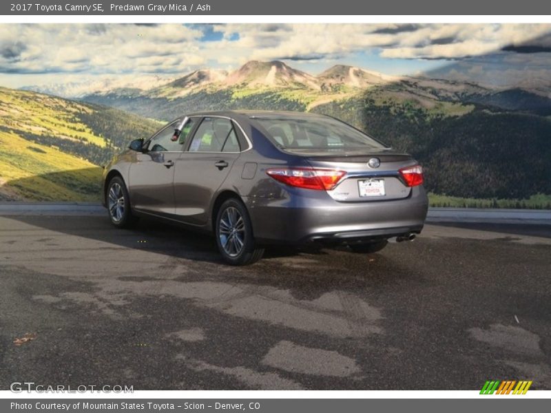 Predawn Gray Mica / Ash 2017 Toyota Camry SE