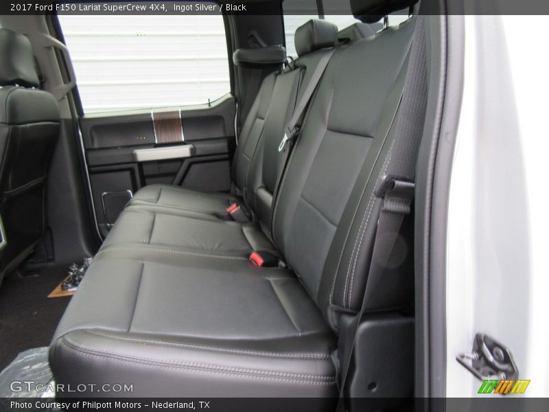 Rear Seat of 2017 F150 Lariat SuperCrew 4X4