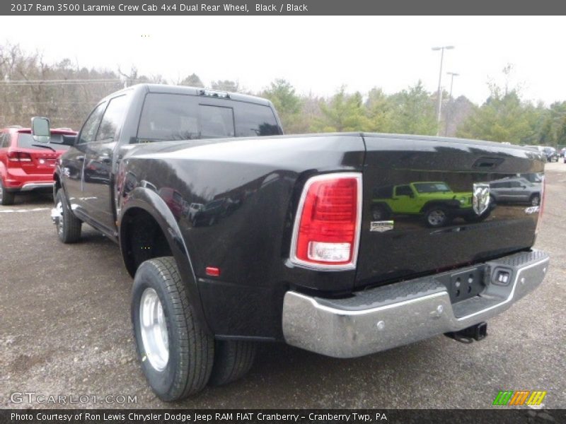 Black / Black 2017 Ram 3500 Laramie Crew Cab 4x4 Dual Rear Wheel