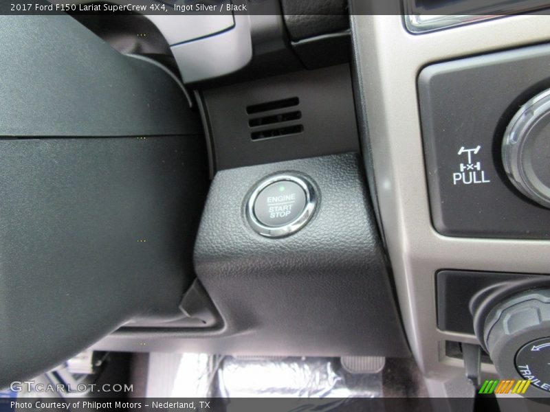 Ingot Silver / Black 2017 Ford F150 Lariat SuperCrew 4X4