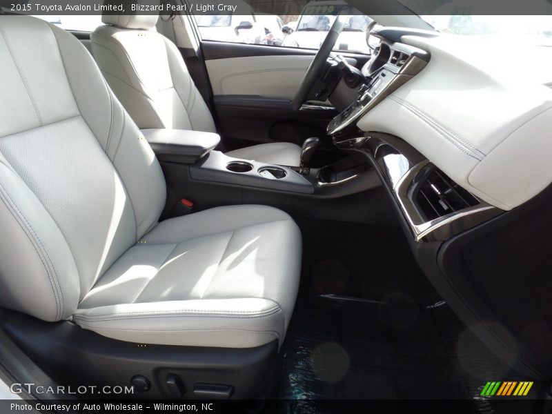 Blizzard Pearl / Light Gray 2015 Toyota Avalon Limited
