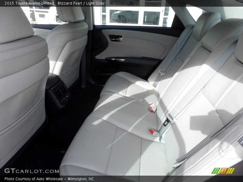 Blizzard Pearl / Light Gray 2015 Toyota Avalon Limited