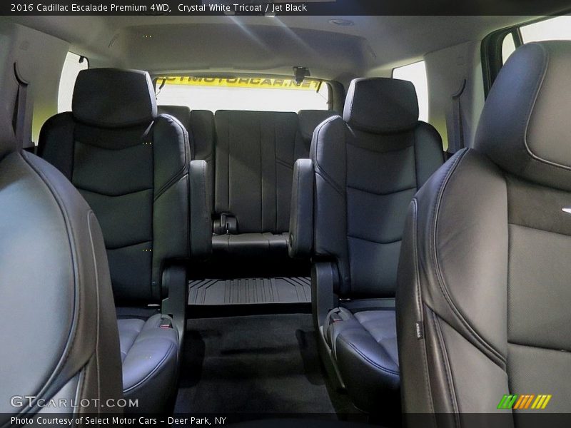 Crystal White Tricoat / Jet Black 2016 Cadillac Escalade Premium 4WD