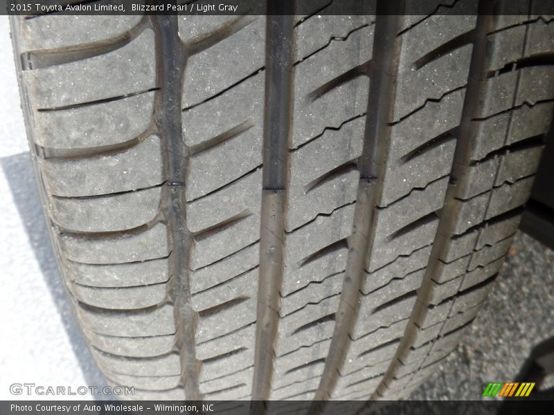 Blizzard Pearl / Light Gray 2015 Toyota Avalon Limited