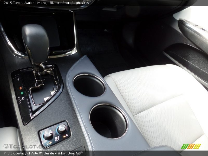 Blizzard Pearl / Light Gray 2015 Toyota Avalon Limited