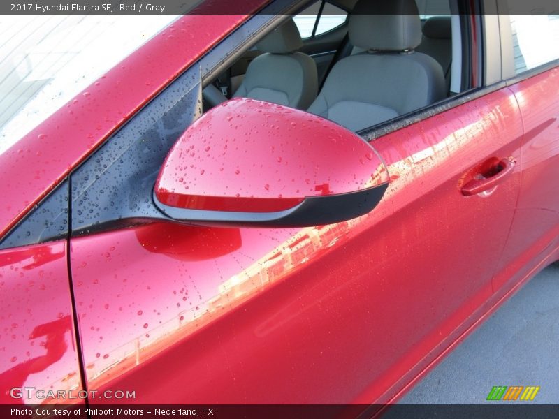 Red / Gray 2017 Hyundai Elantra SE