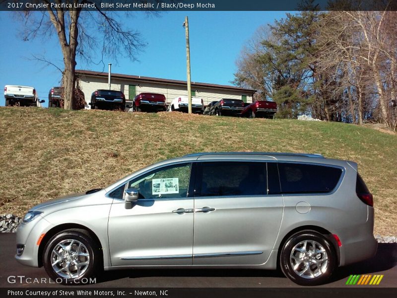 Billet Silver Metallic / Black/Deep Mocha 2017 Chrysler Pacifica Limited