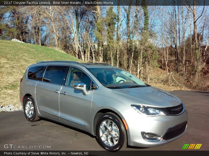 Billet Silver Metallic / Black/Deep Mocha 2017 Chrysler Pacifica Limited