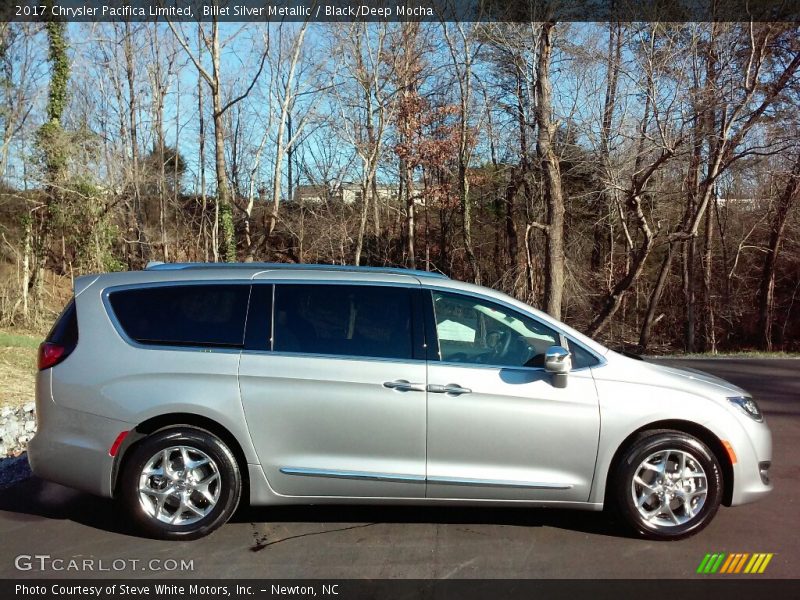 Billet Silver Metallic / Black/Deep Mocha 2017 Chrysler Pacifica Limited