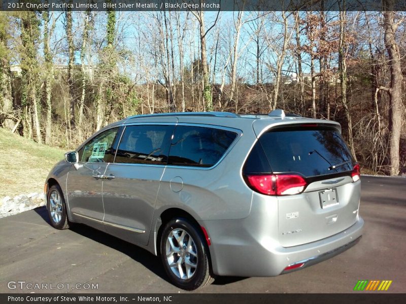 Billet Silver Metallic / Black/Deep Mocha 2017 Chrysler Pacifica Limited