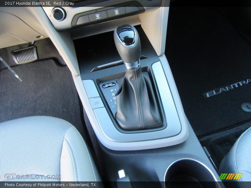 Red / Gray 2017 Hyundai Elantra SE