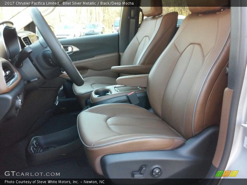 Billet Silver Metallic / Black/Deep Mocha 2017 Chrysler Pacifica Limited