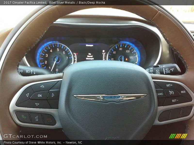Billet Silver Metallic / Black/Deep Mocha 2017 Chrysler Pacifica Limited