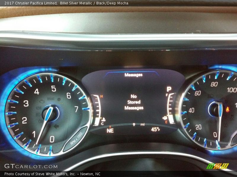 Billet Silver Metallic / Black/Deep Mocha 2017 Chrysler Pacifica Limited