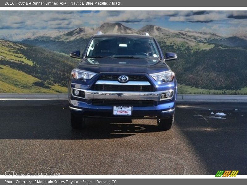 Nautical Blue Metallic / Black 2016 Toyota 4Runner Limited 4x4