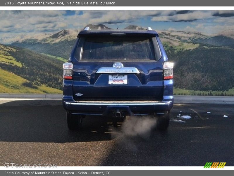 Nautical Blue Metallic / Black 2016 Toyota 4Runner Limited 4x4
