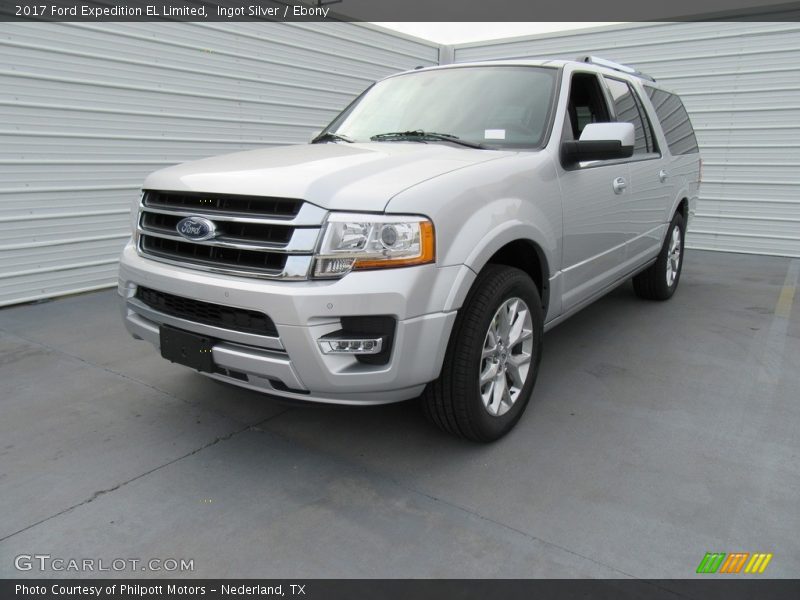 Ingot Silver / Ebony 2017 Ford Expedition EL Limited