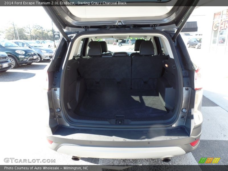 Sterling Gray / Charcoal Black 2014 Ford Escape Titanium 2.0L EcoBoost
