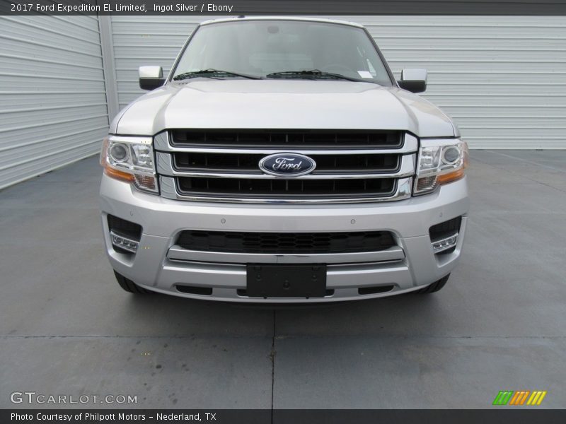 Ingot Silver / Ebony 2017 Ford Expedition EL Limited