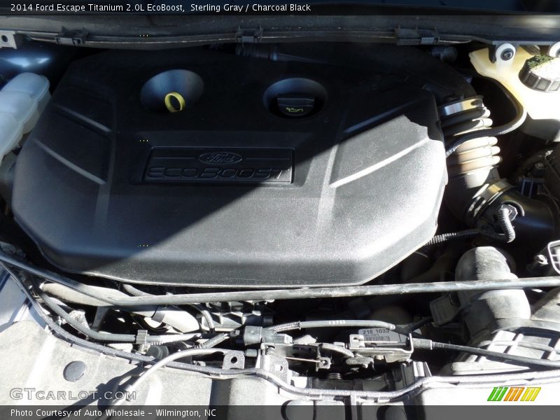 Sterling Gray / Charcoal Black 2014 Ford Escape Titanium 2.0L EcoBoost