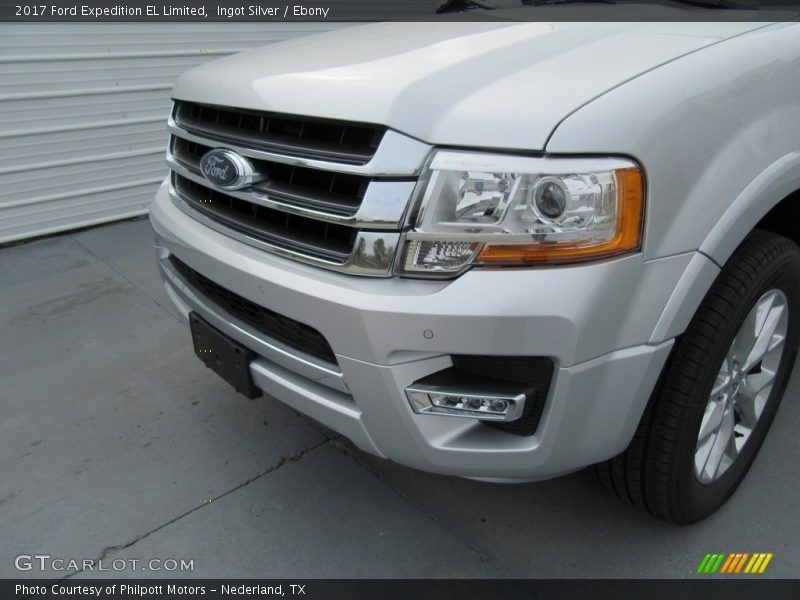 Ingot Silver / Ebony 2017 Ford Expedition EL Limited