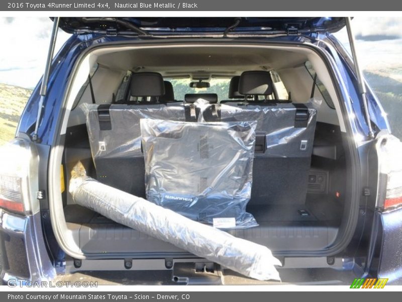 Nautical Blue Metallic / Black 2016 Toyota 4Runner Limited 4x4