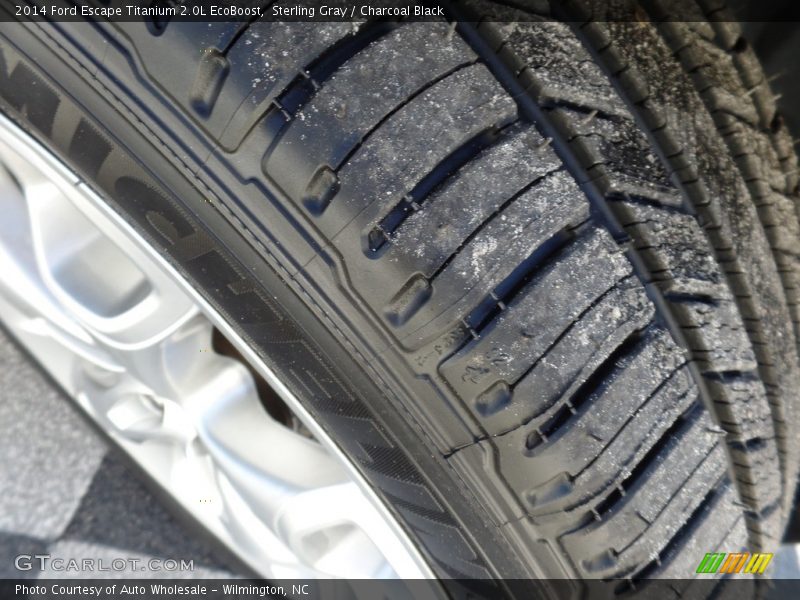 Sterling Gray / Charcoal Black 2014 Ford Escape Titanium 2.0L EcoBoost